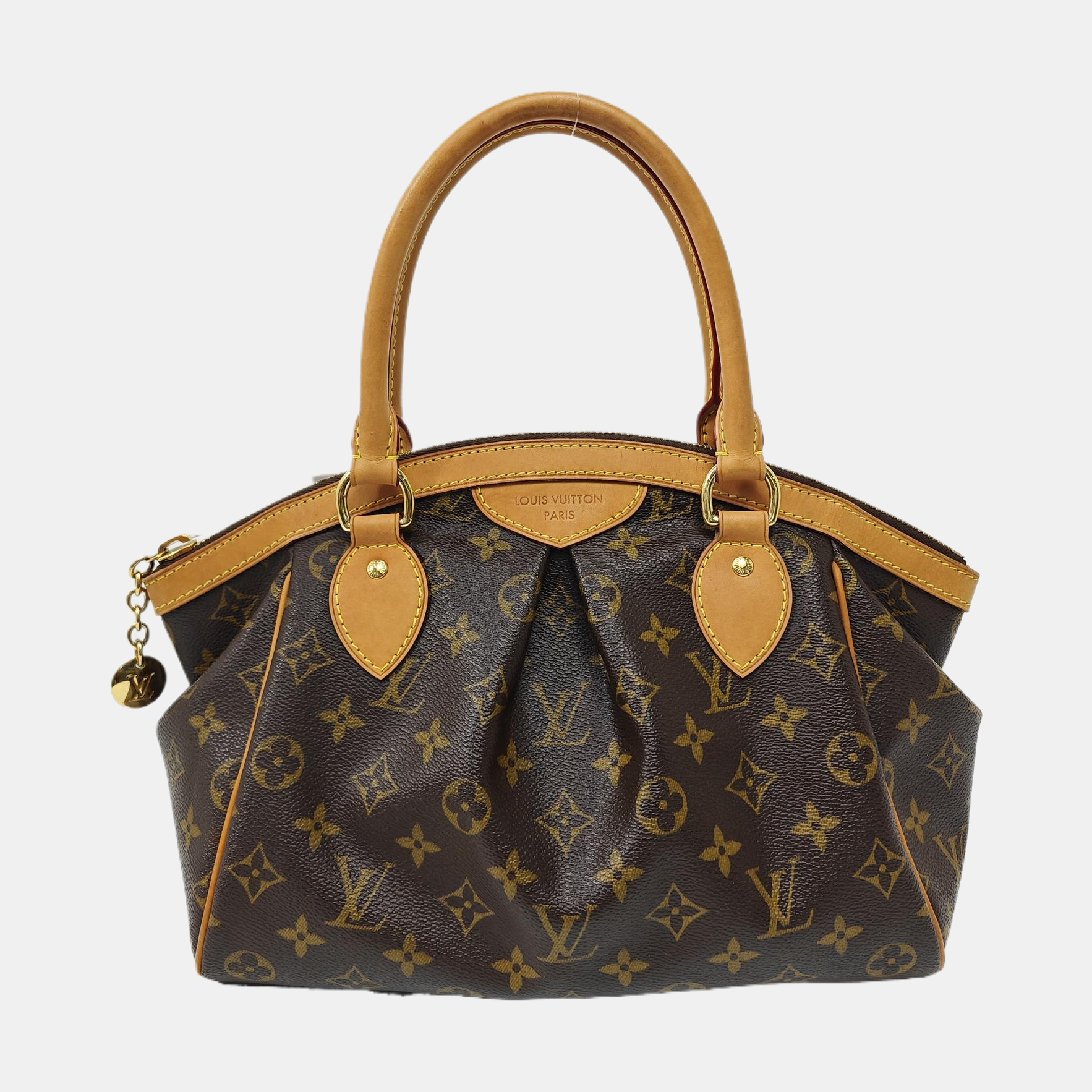 SEGUR Monogram Coated Canvas Brown