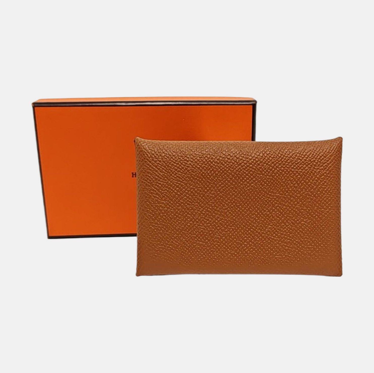 Calvi Epsom Brown Card Holder
