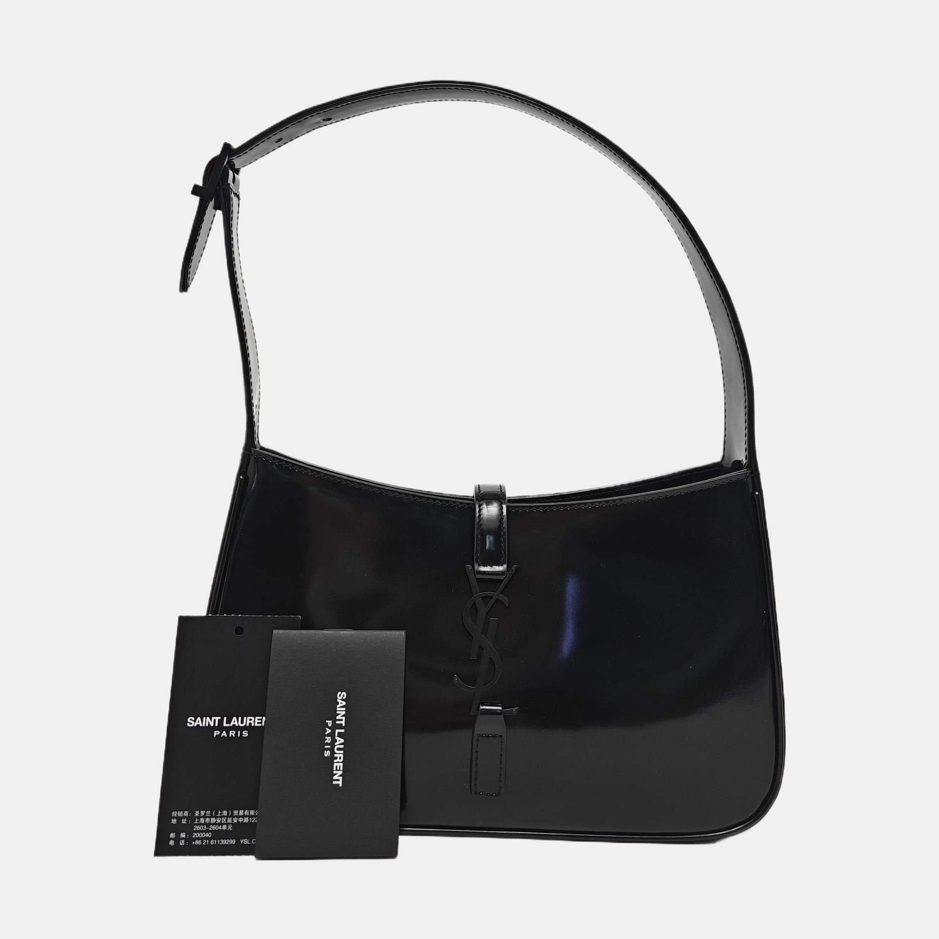 LE 5 À 7 Small Calfskin Black