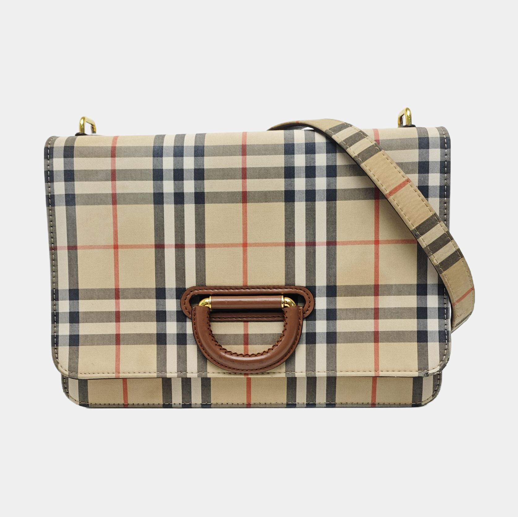 Canvas Shoulder Bag Beige
