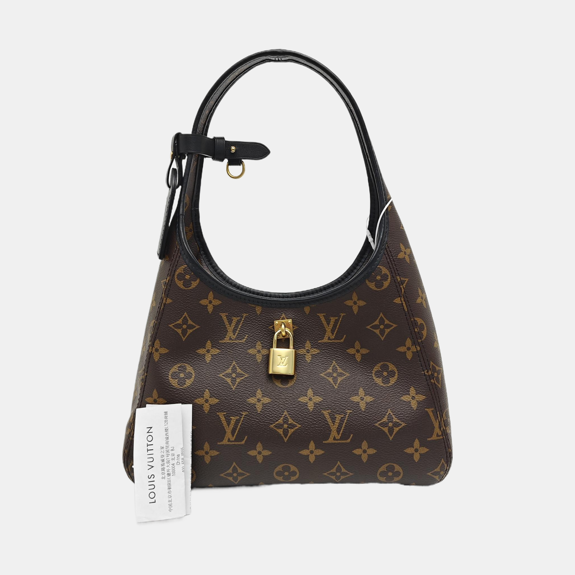 FLOWER PM Monogram Coated Canvas Brown