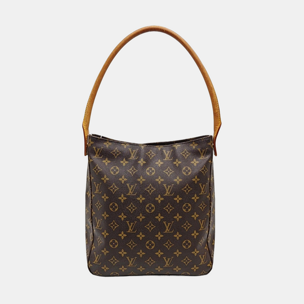 LOOPING GM Monogram Coated Canvas Brown