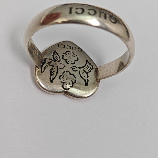 Blind For Love 925 Sterling Silver Ring EU 53