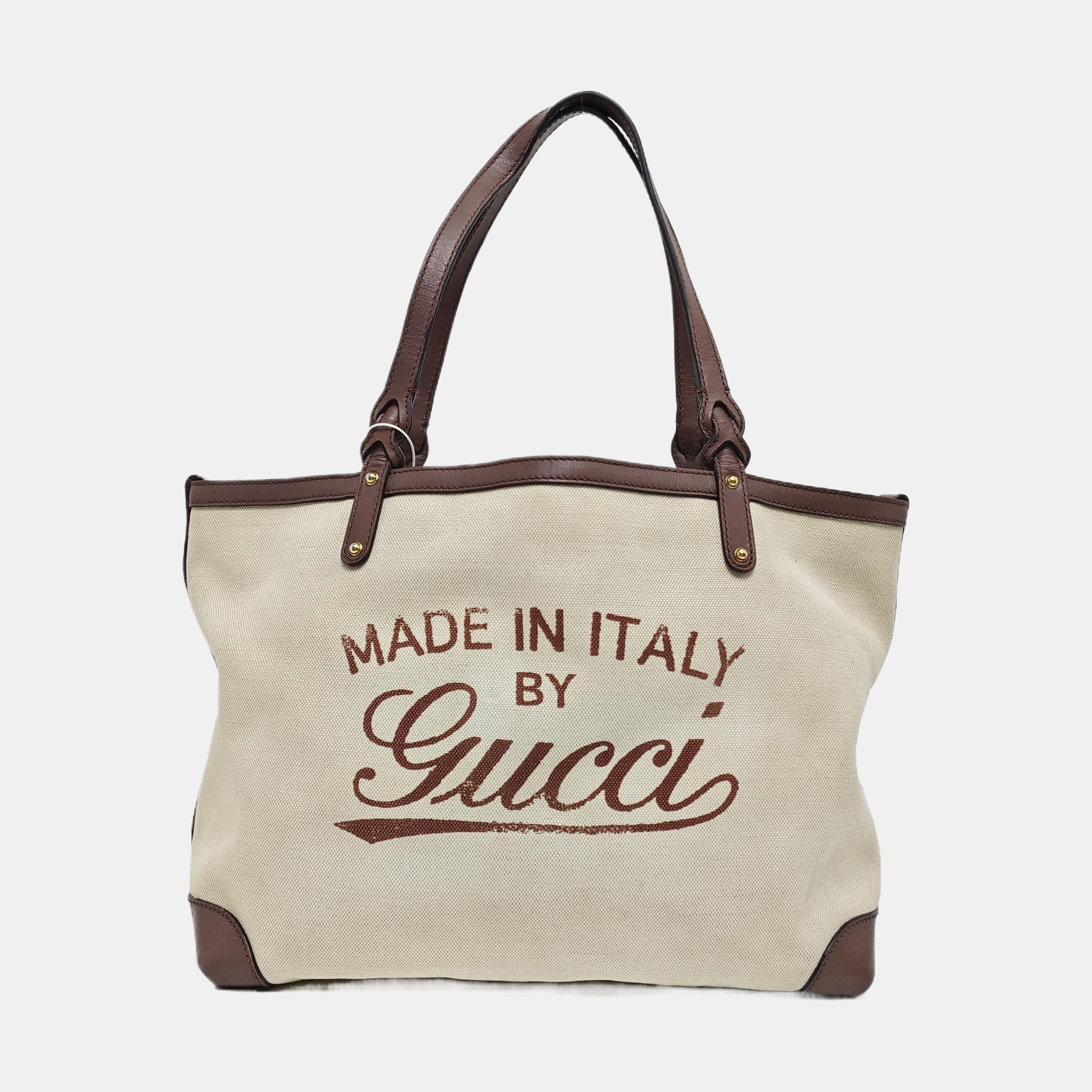 Canvas Tote Bag Beige