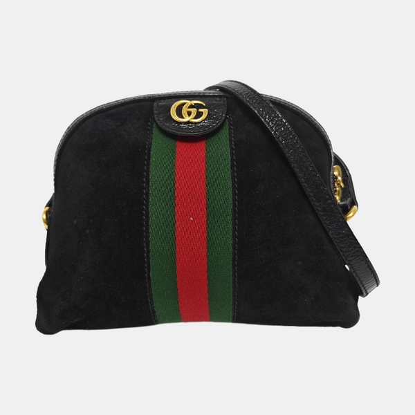 Ophidia Small Suede Black