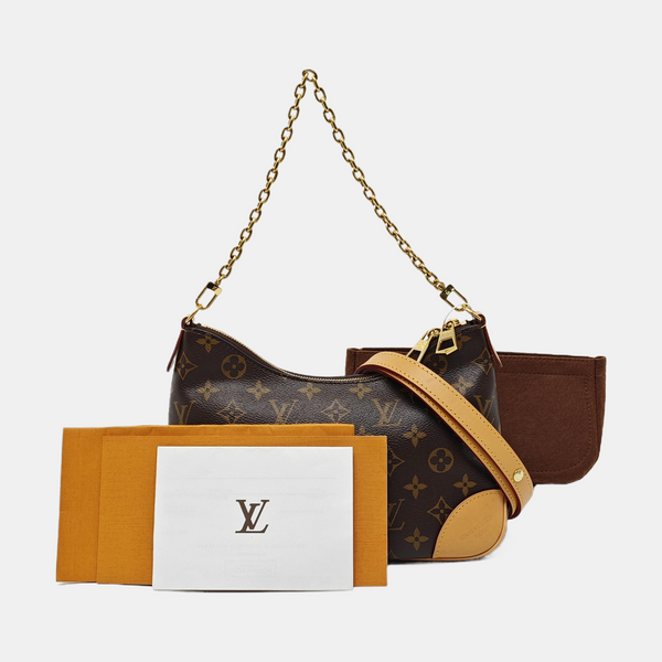BOULOGNE Monogram Coated Canvas Brown