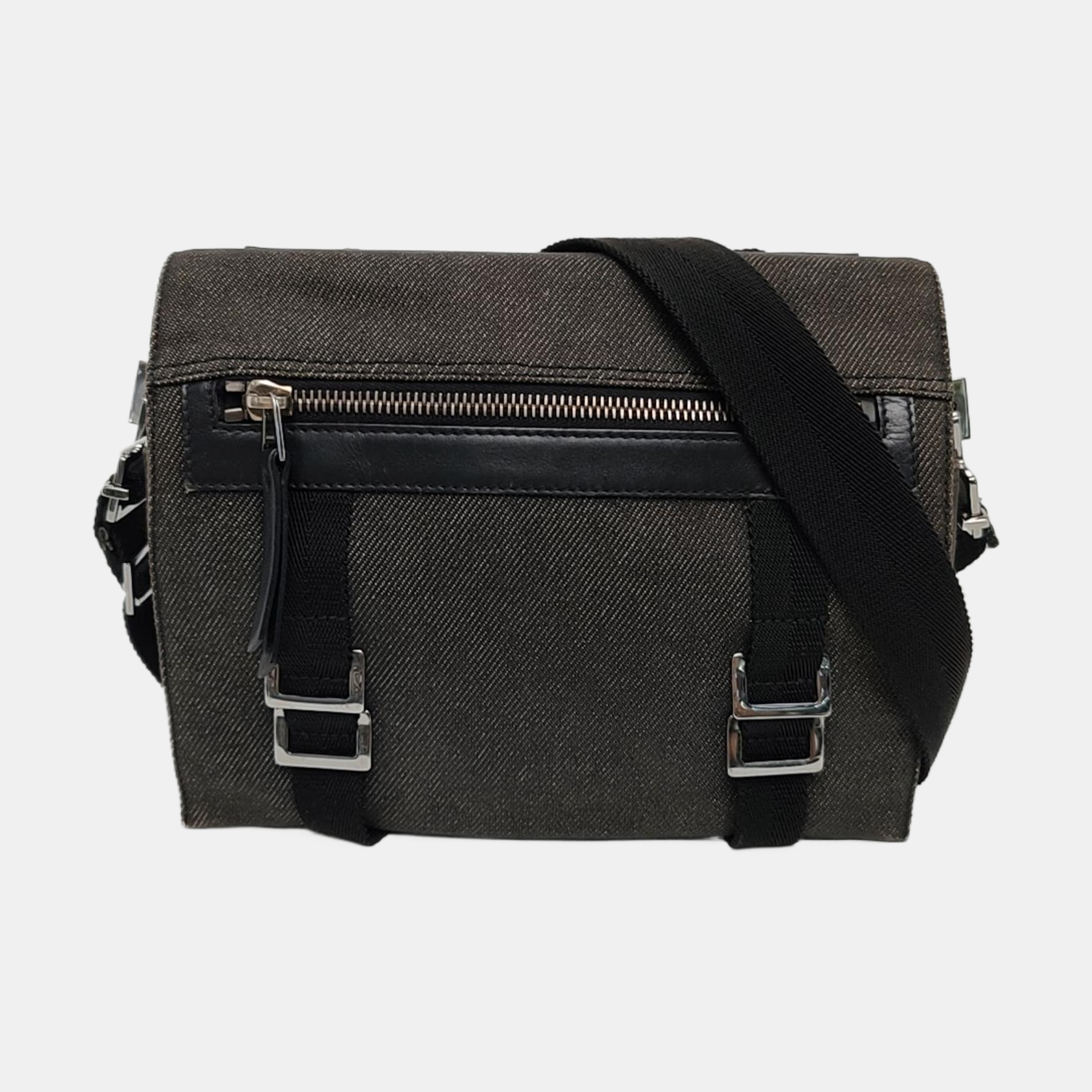 Canvas Shoulder Bag Black