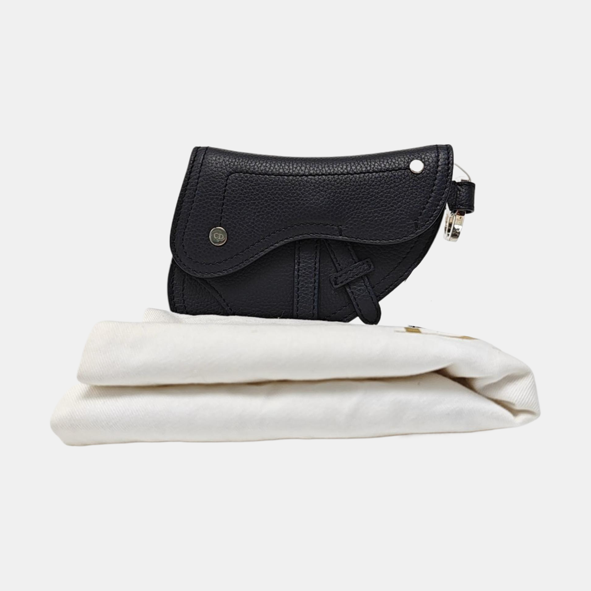 Saddle Mini Calfskin Blue