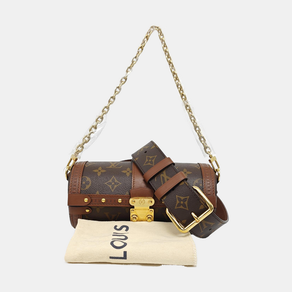 PAPILLON 19 Monogram Coated Canvas Brown