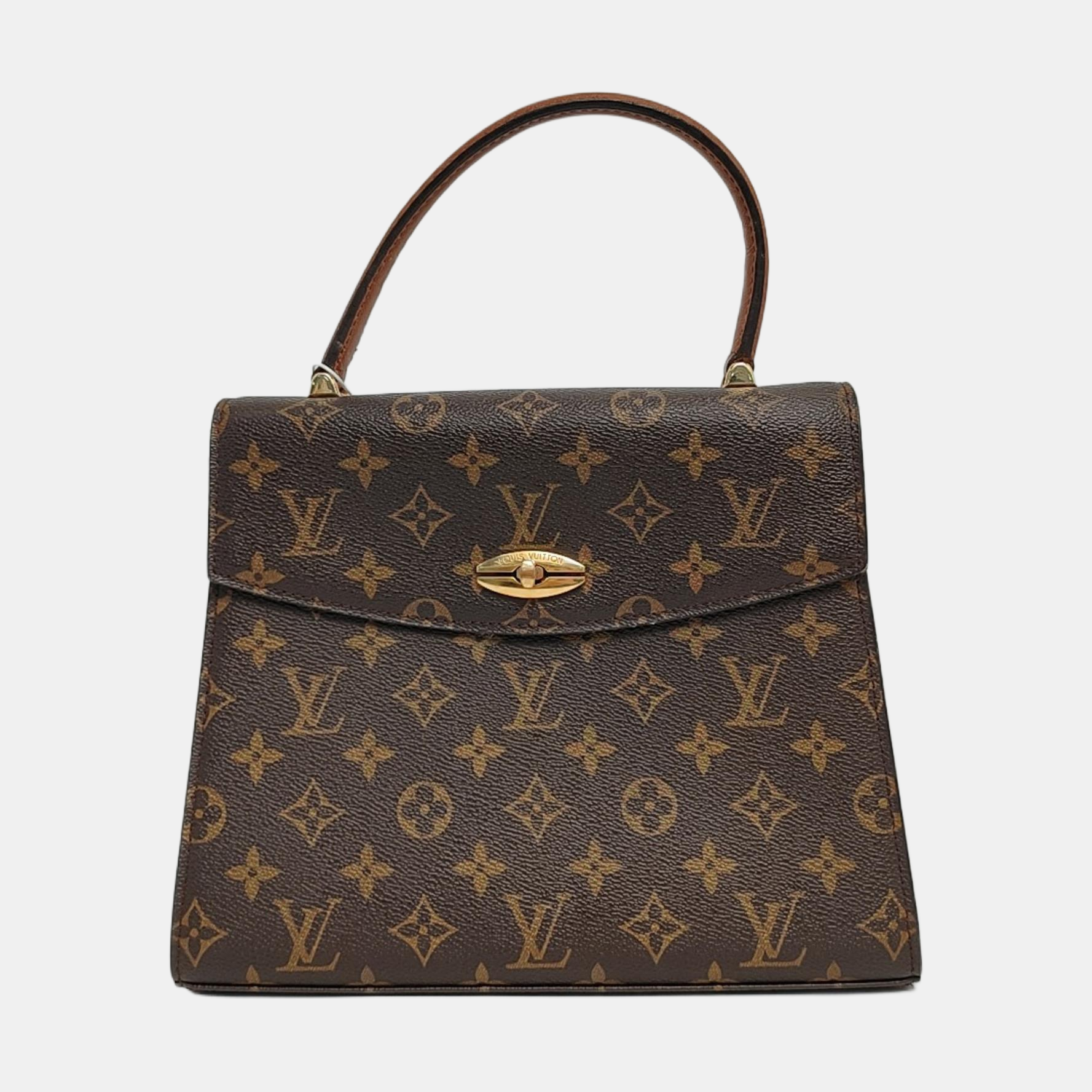 MALESHERBES Monogram Coated Canvas Brown