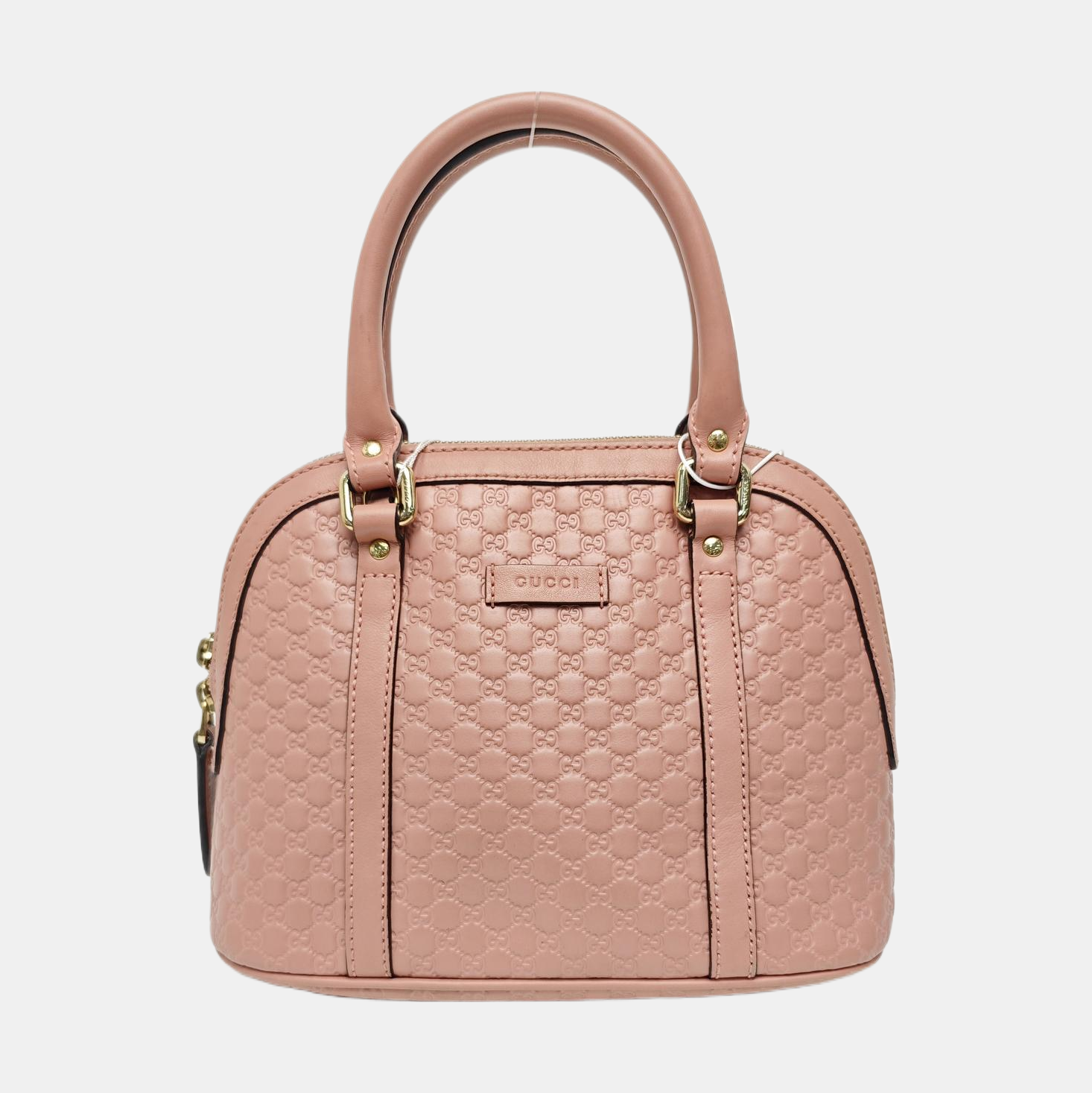 Microguccissima Monogram Calfskin Beige