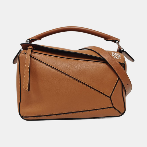 Puzzle Small Calfskin Brown