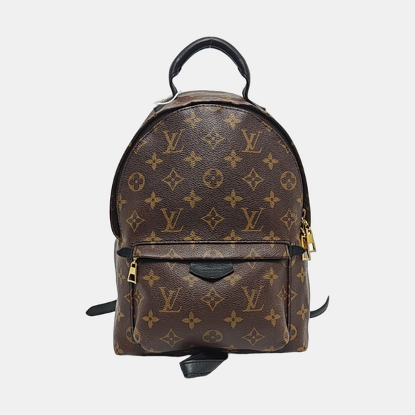 PALM SPRINGS PM Monogram Coated Canvas Brown
