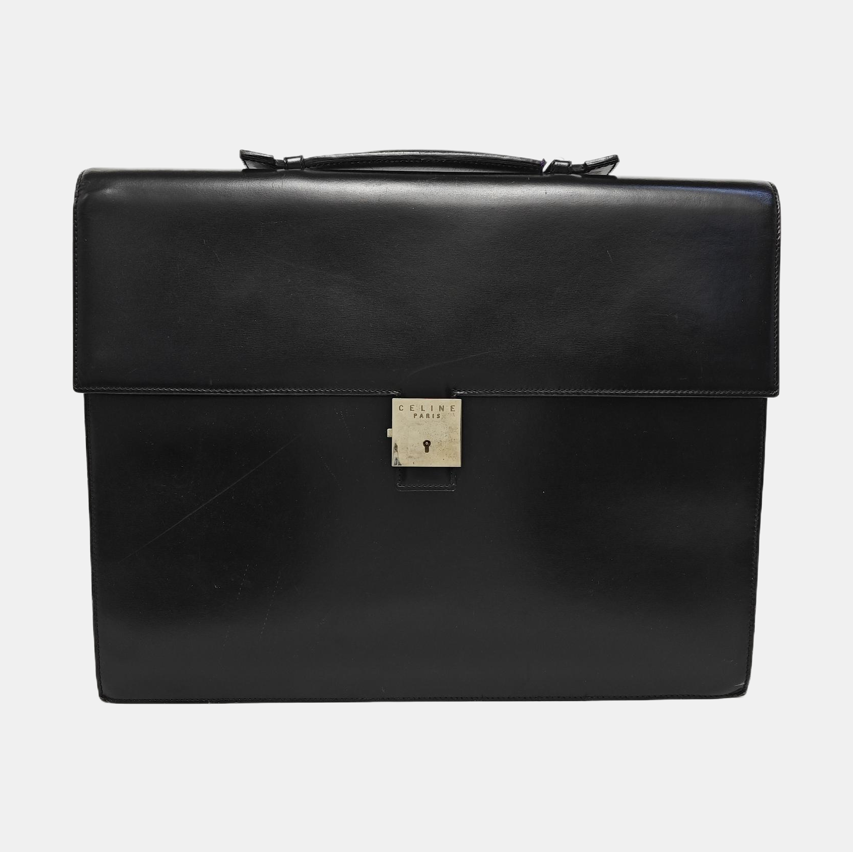 Calfskin Clutch Black