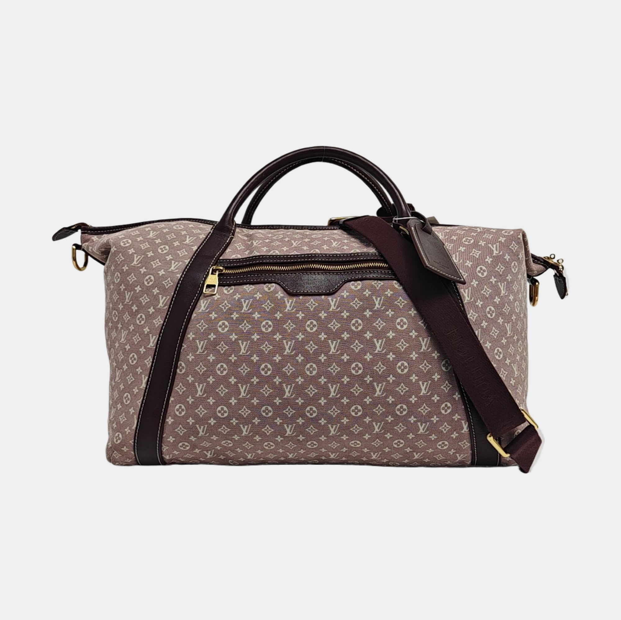 Monogram Canvas Shoulder Bag Pink