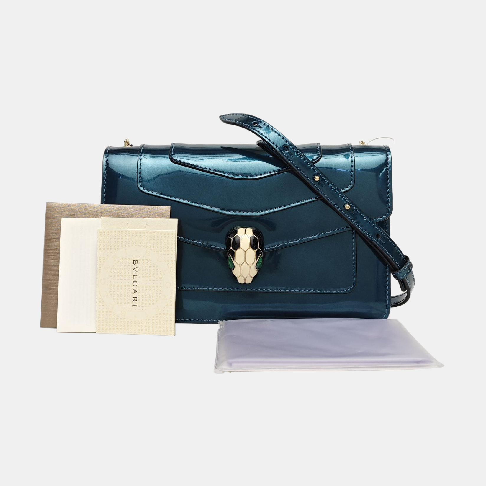SERPENTI FOREVER Calfskin Blue