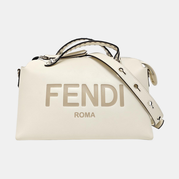 By The Way Medium Calfskin White