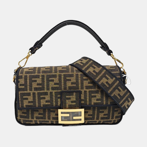 Baguette Medium Canvas Brown