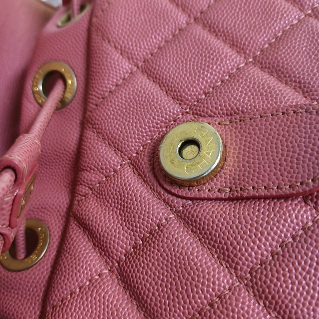 FILIGREE Quilted Grained Calfskin Pink