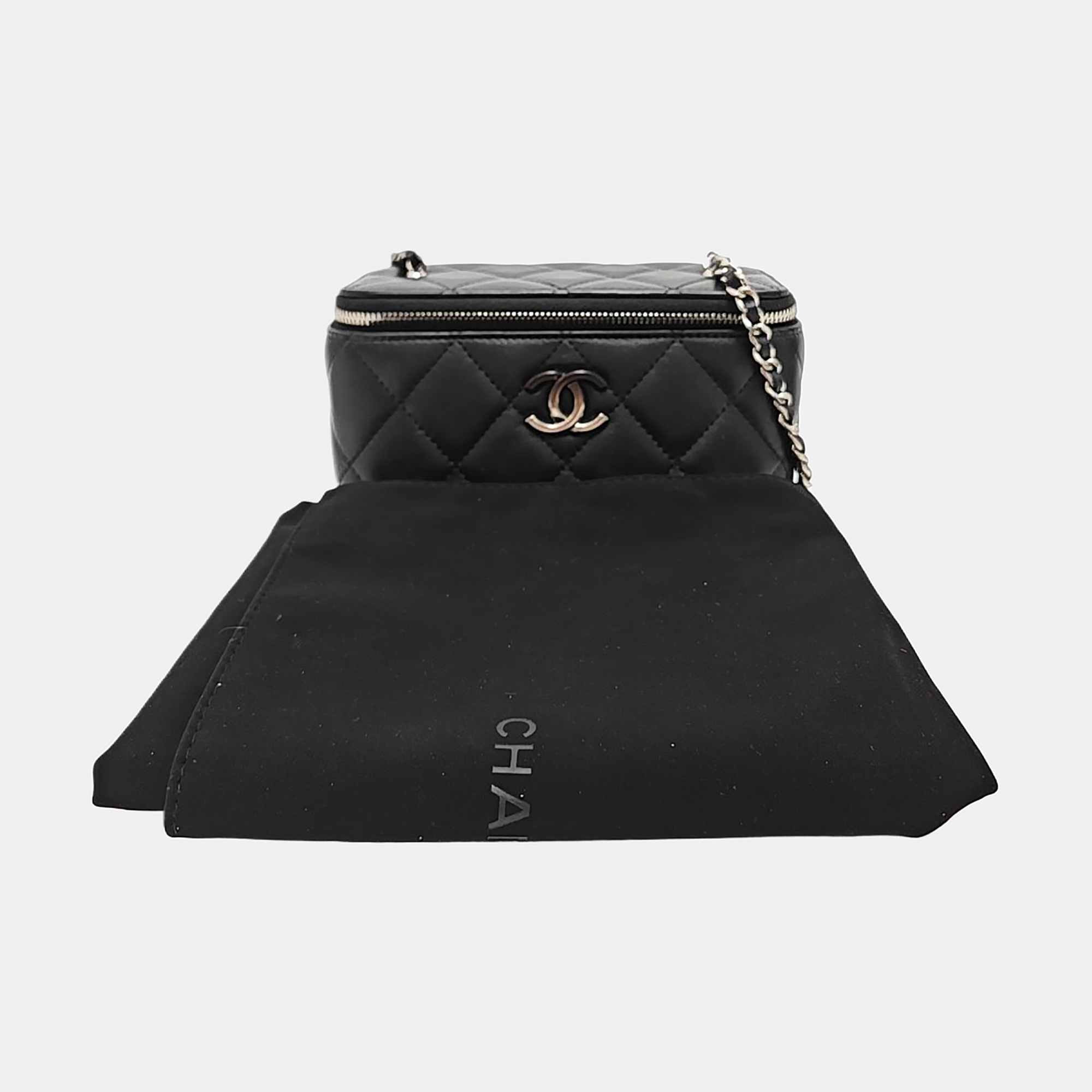 Quilted Lambskin Black