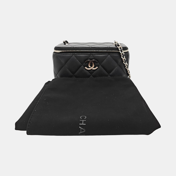 Quilted Lambskin Black