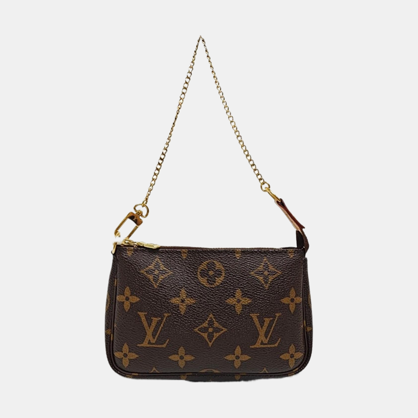 ACCESSOIRES Mini Monogram Coated Canvas Brown