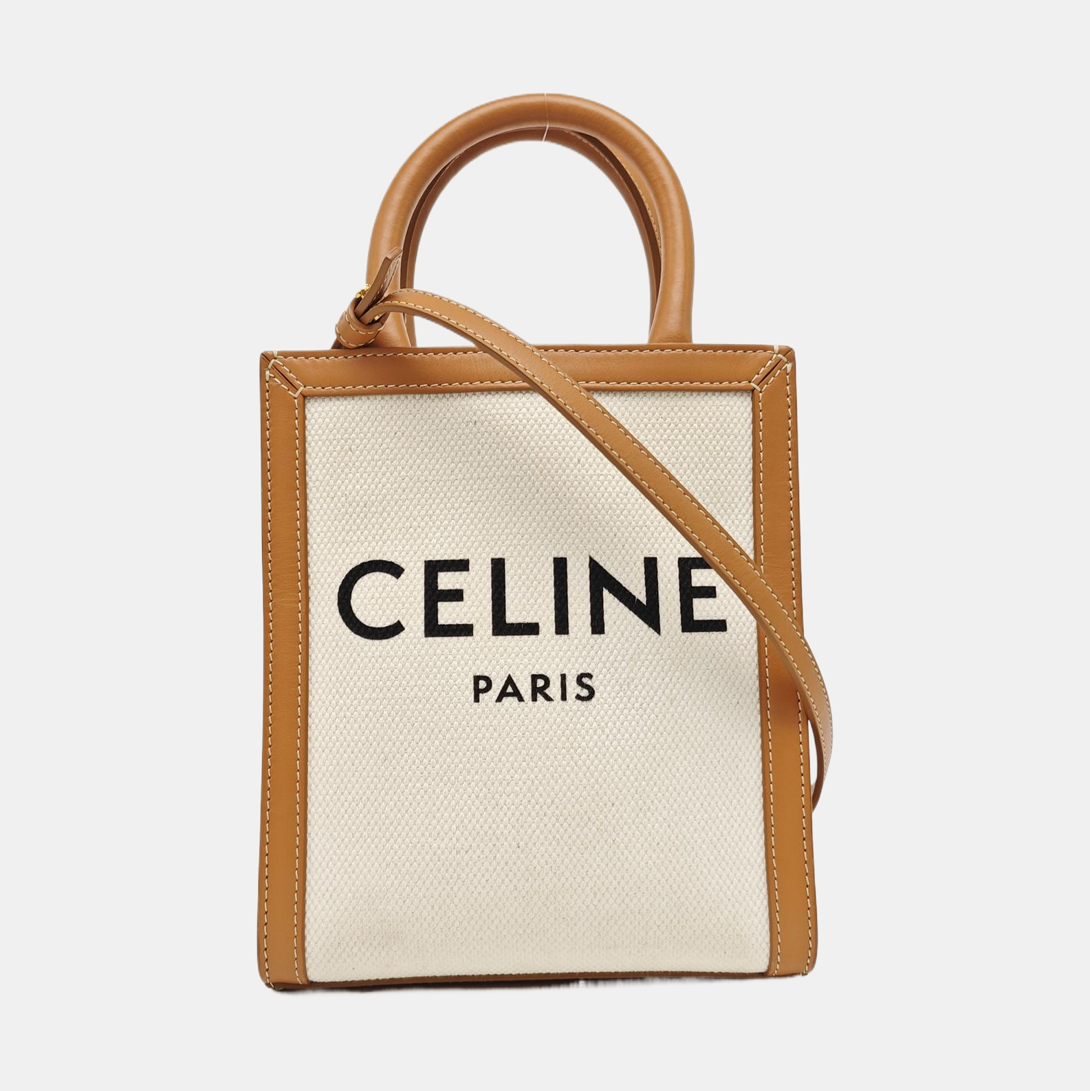 CABAS CELINE Mini Canvas White