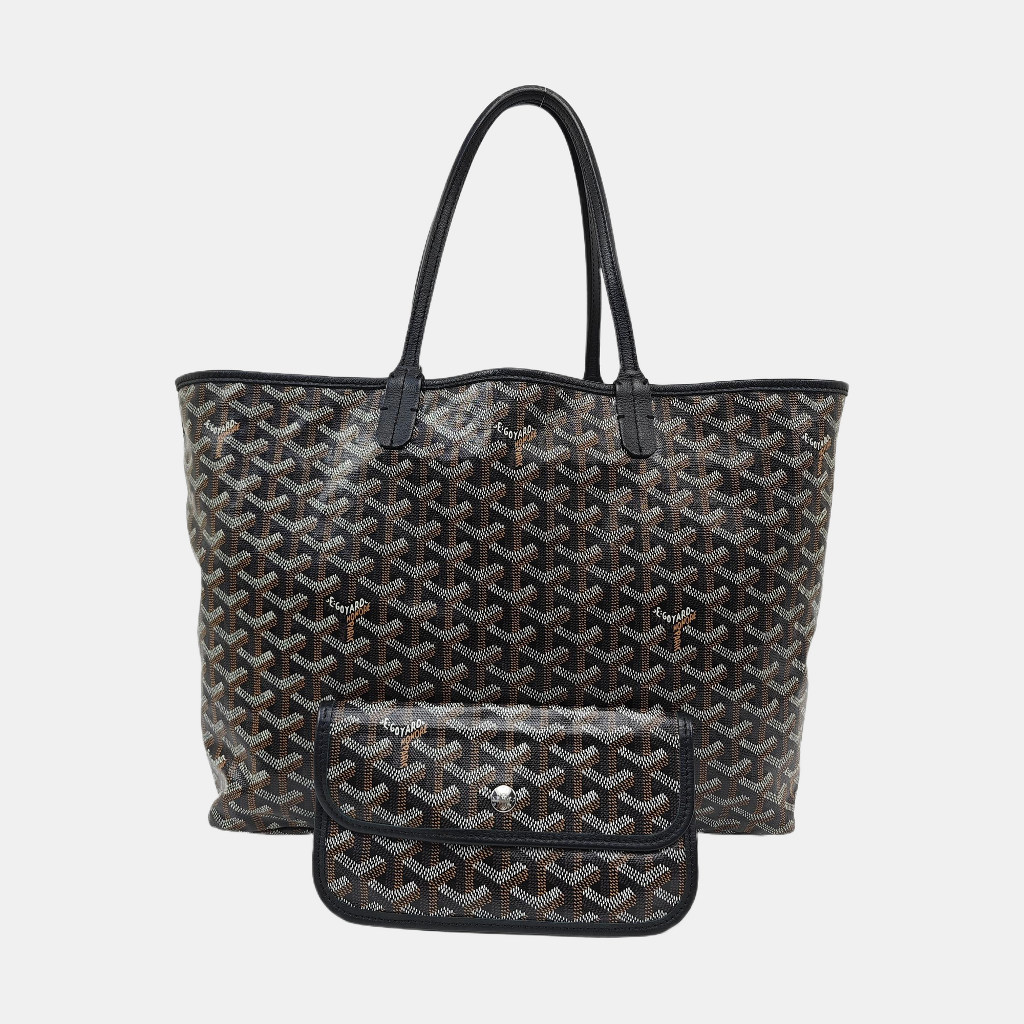 Saint Louis PM Coated Canvas Black