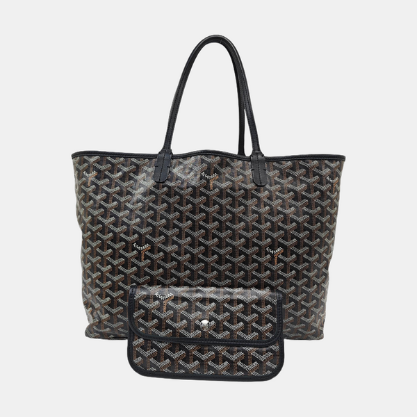 Saint Louis PM Coated Canvas Black