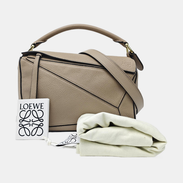Puzzle Small Calfskin Gray