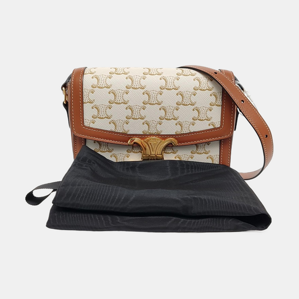 TRIOMPHE Teen Coated Canvas White
