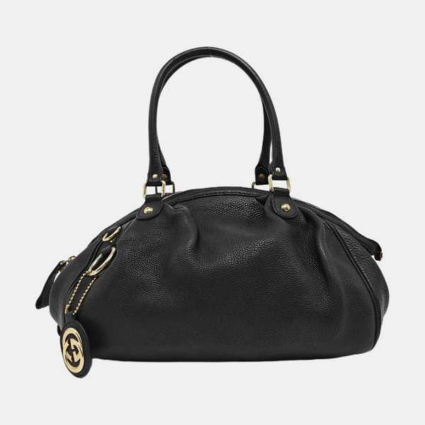 Abbey Calfskin Black