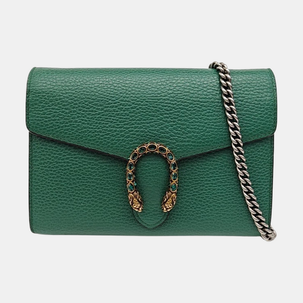 Dionysus Mini Calfskin Green
