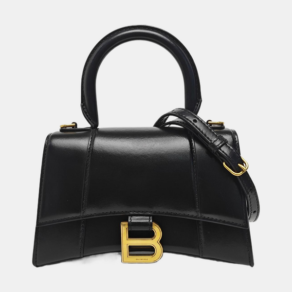 Hourglass XS Calfskin Black