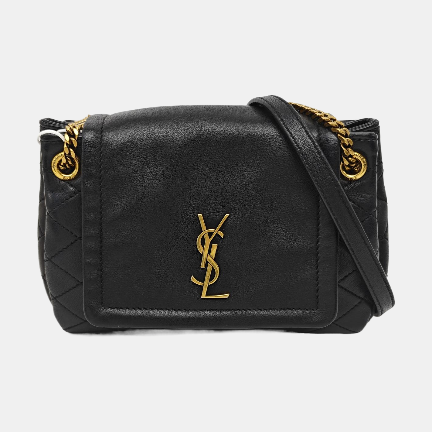 NOLITA Mini Quilted Lambskin Black