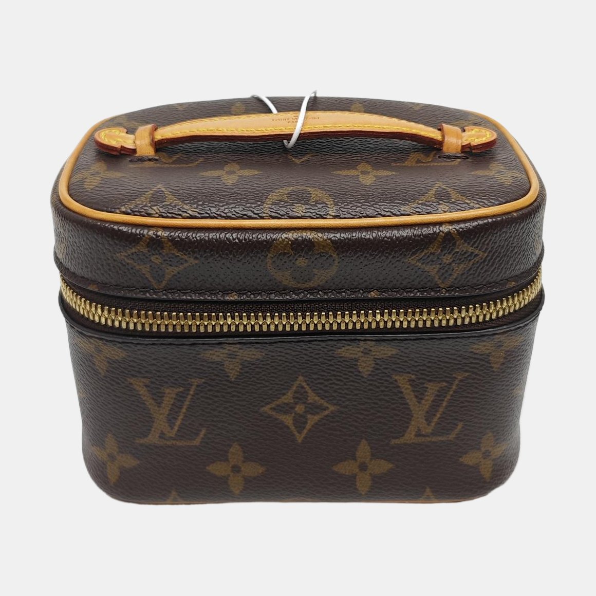 NICE Super Mini Monogram Coated Canvas Brown