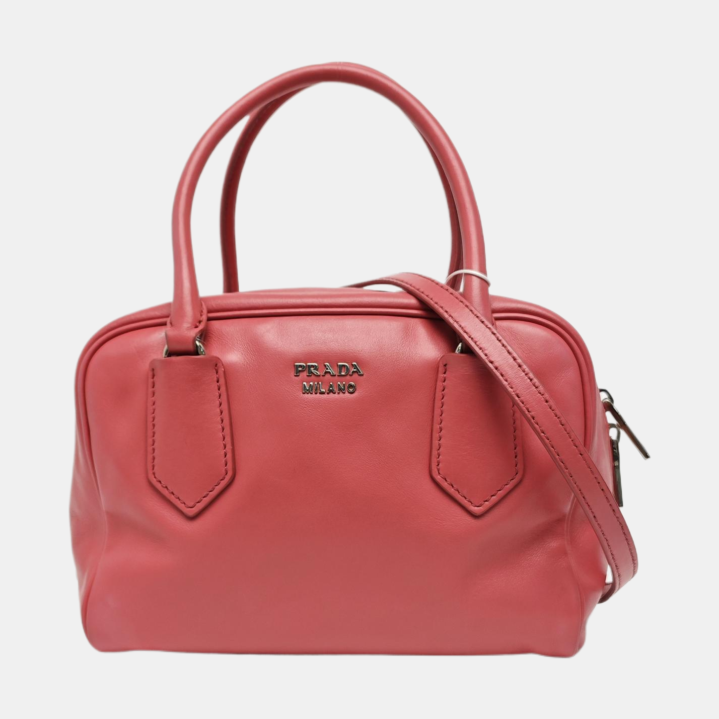 Calfskin Shoulder Bag Pink