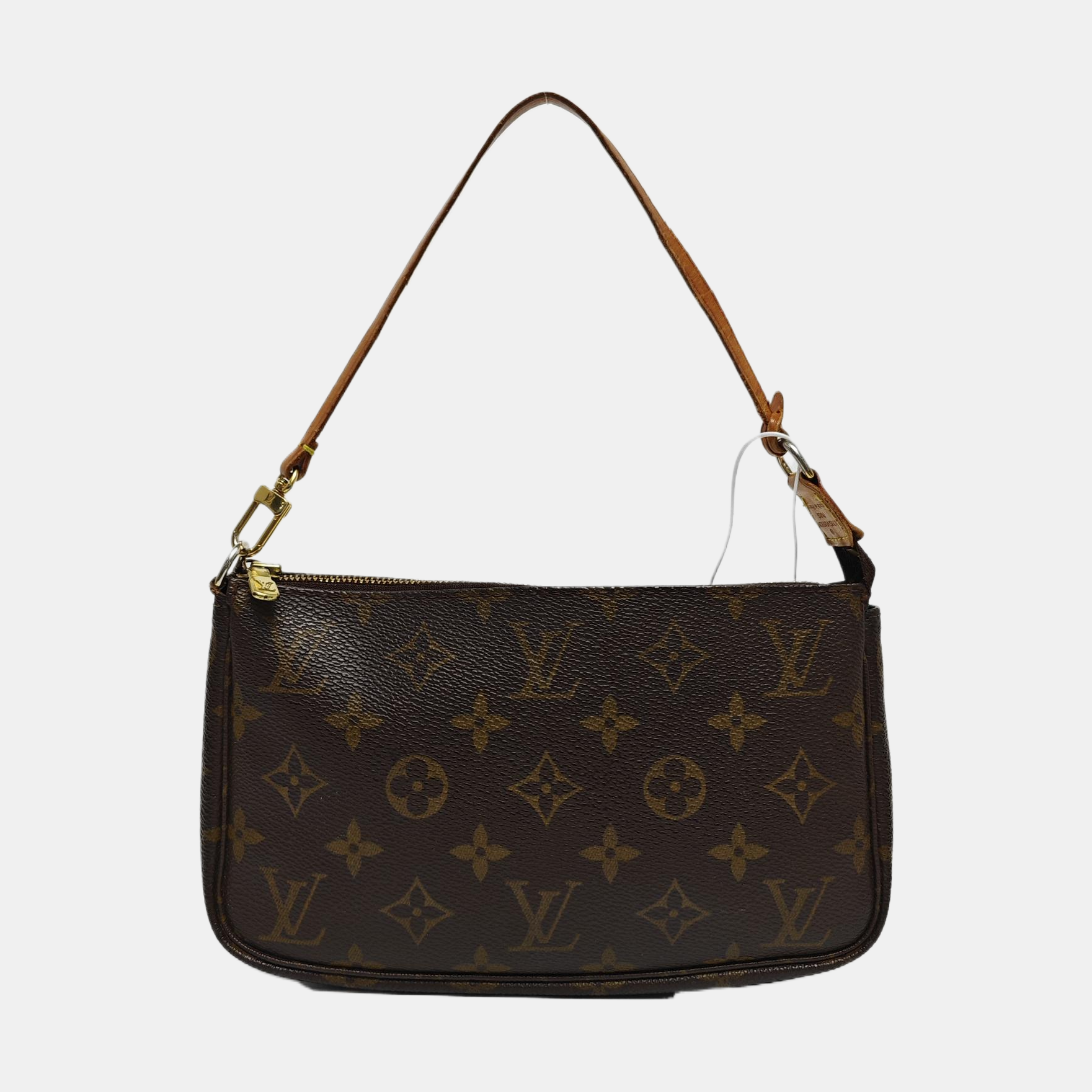 ACCESSOIRES Monogram Coated Canvas Brown
