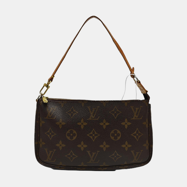ACCESSOIRES Monogram Coated Canvas Brown