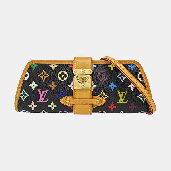LV × TM SHIRLEY Monogram Coated Canvas Black
