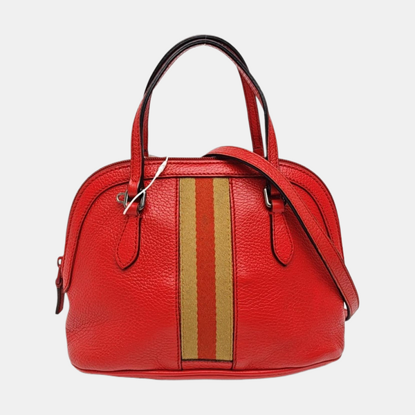 Dome Calfskin Red