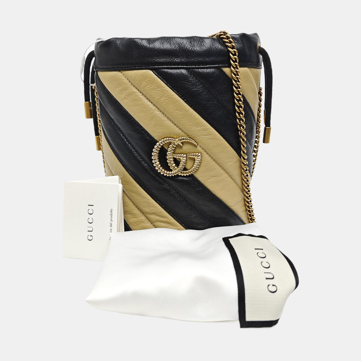 GG Marmont Mini Quilted Calfskin Multicolor
