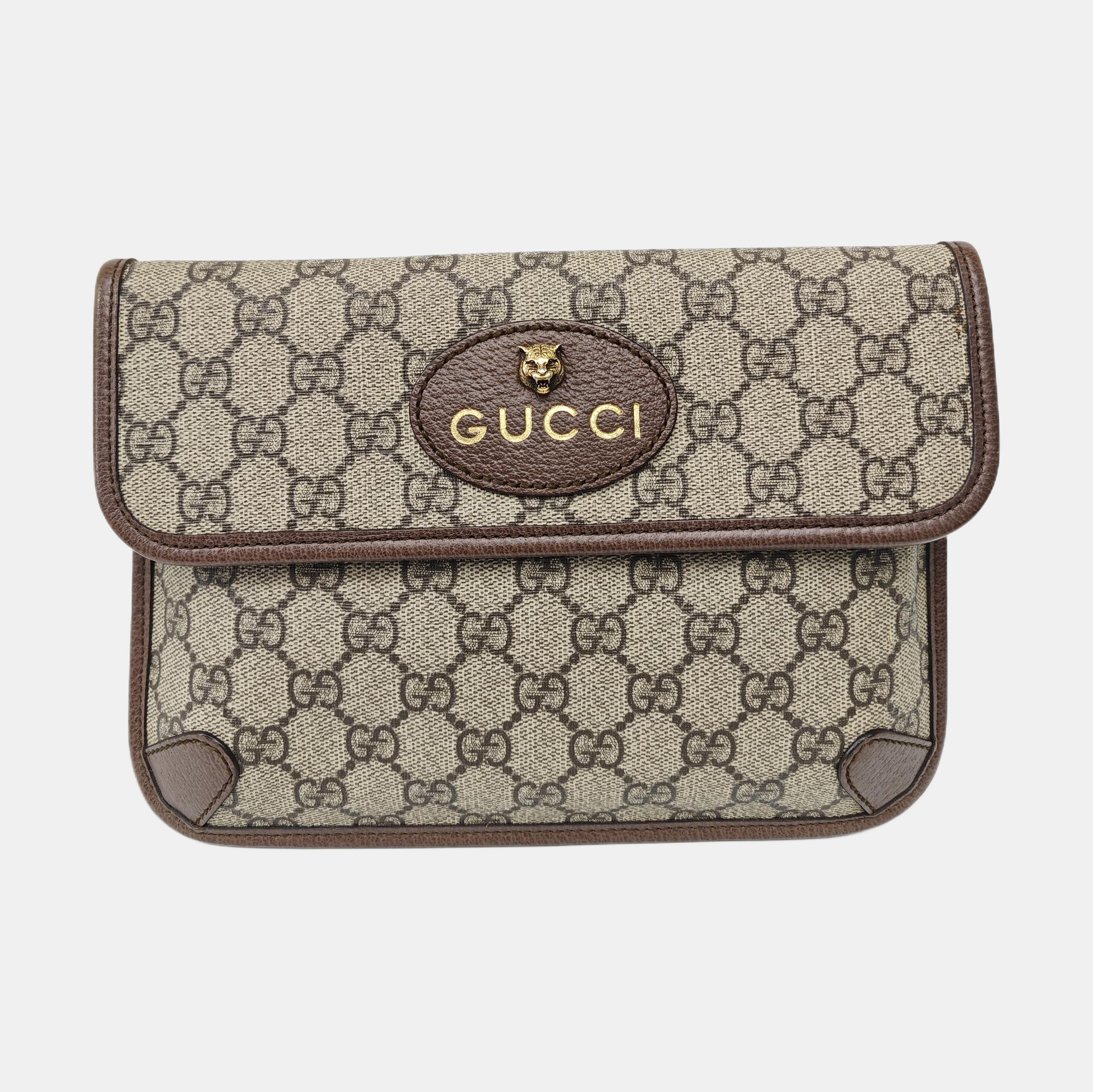 Neo Vintage Monogram Coated Canvas Beige