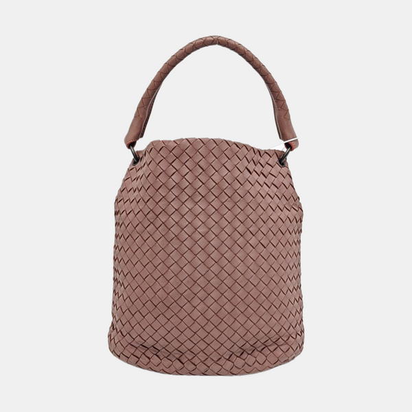 Lambskin Shoulder Bag Beige