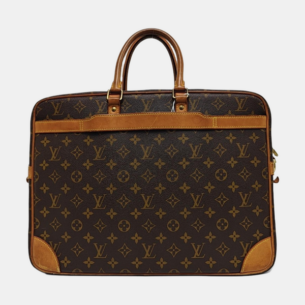 PORTE-DOCUMENTS GM Monogram Coated Canvas Brown
