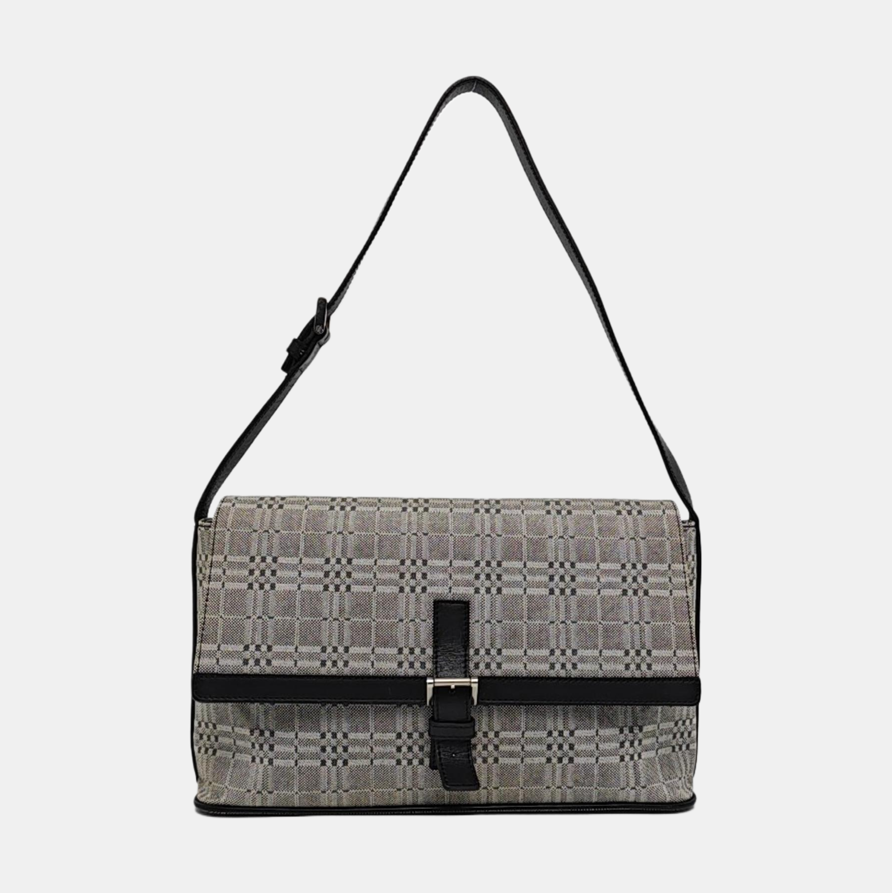 Canvas Shoulder Bag Gray