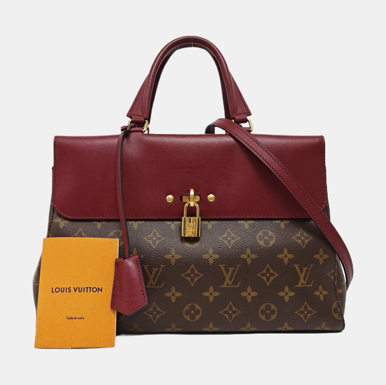 VÉNUS Monogram Coated Canvas Brown