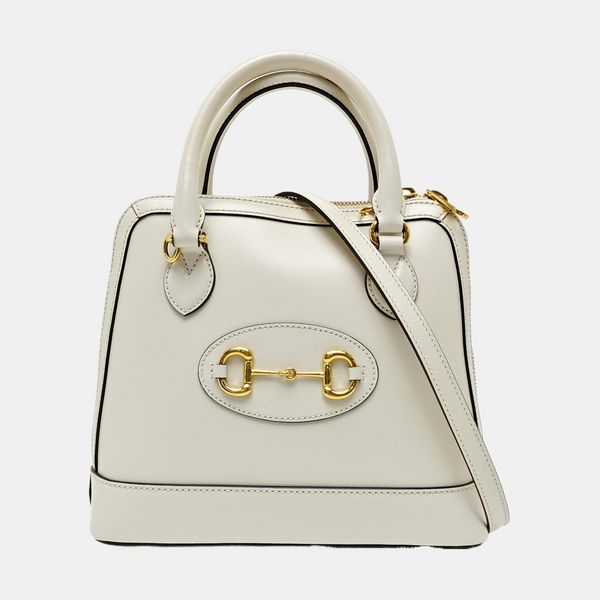 Horsebit 1955 Small Calfskin White