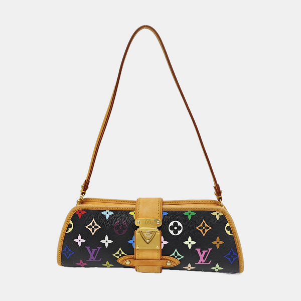 LV × TM SHIRLEY Monogram Coated Canvas Black