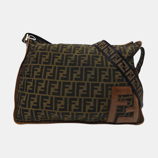 Canvas Shoulder Bag Brown